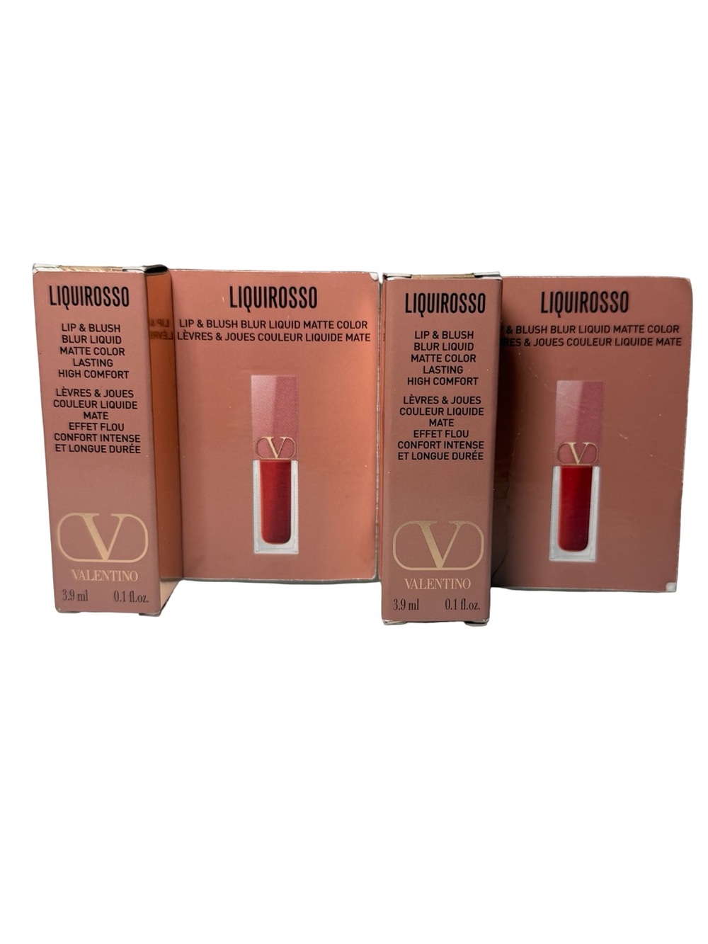 Valentino Liquirrosso Lip & Blush Liquid Matte - Red